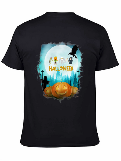 Halloween Character Pumpkin Graphic Tee