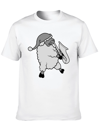 Santa Saxophone T-Shirt - Holiday Groove