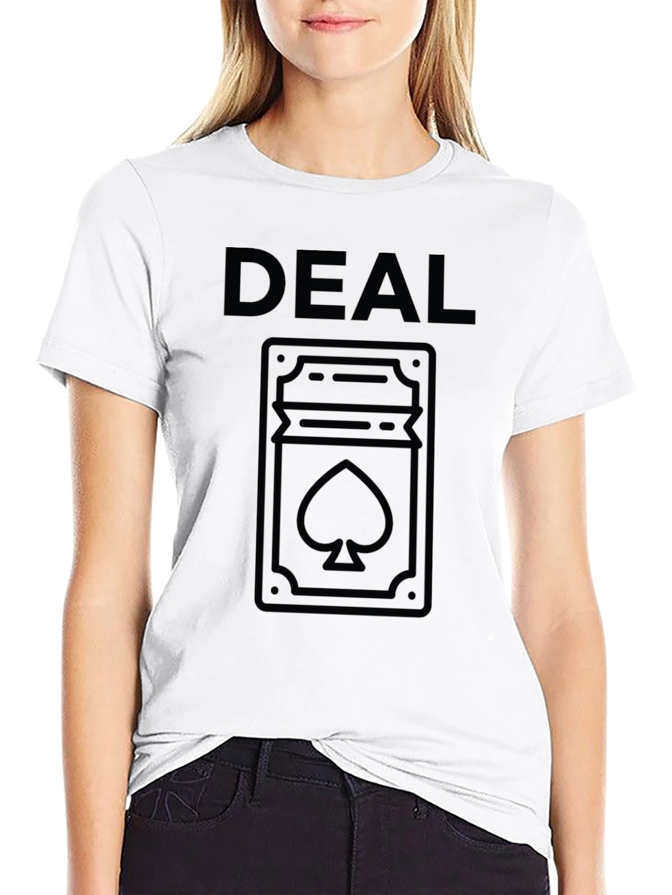 Deal Spade Card Graphic Tee