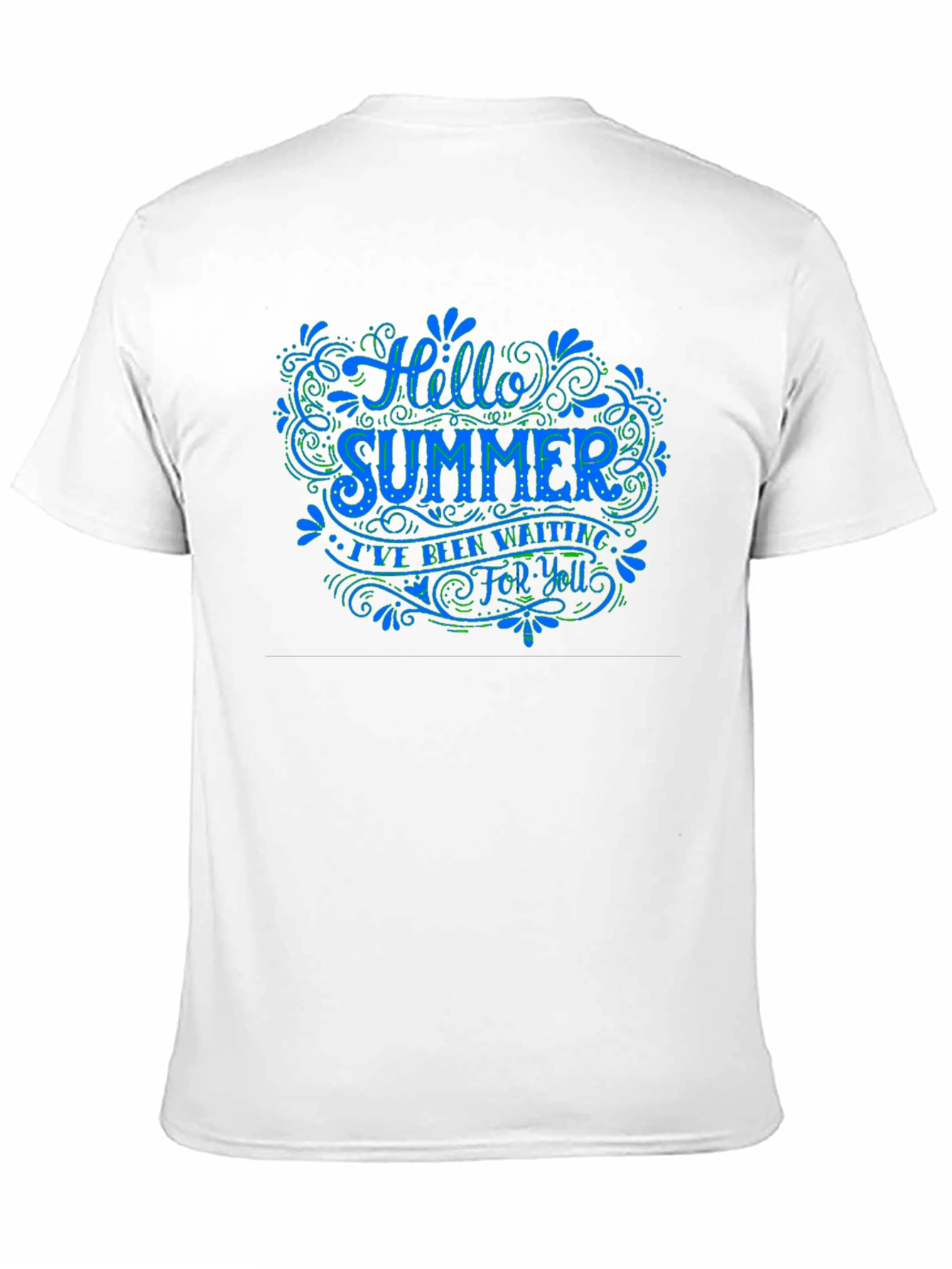 Hello Summer Graphic Tee - Black T-Shirt
