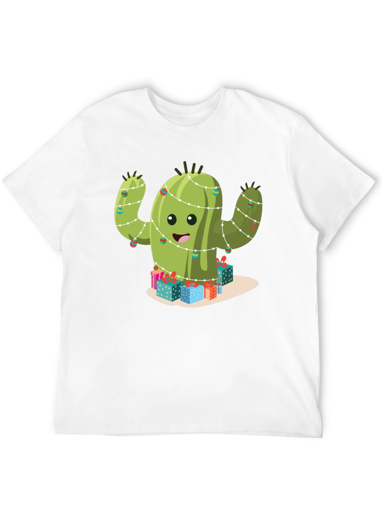 Festive Cactus Graphic Tee