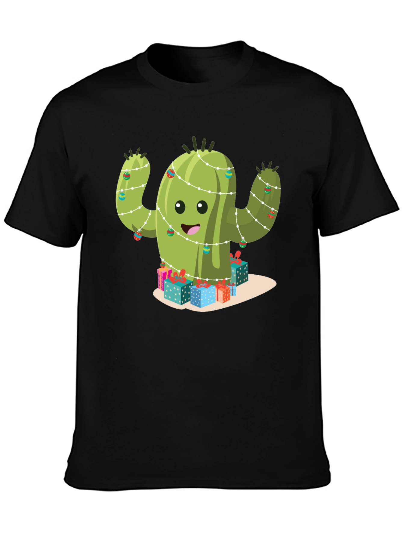 Festive Cactus Graphic Tee