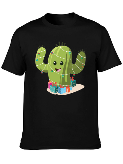 Festive Cactus Graphic Tee