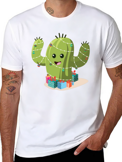 Festive Cactus Graphic Tee