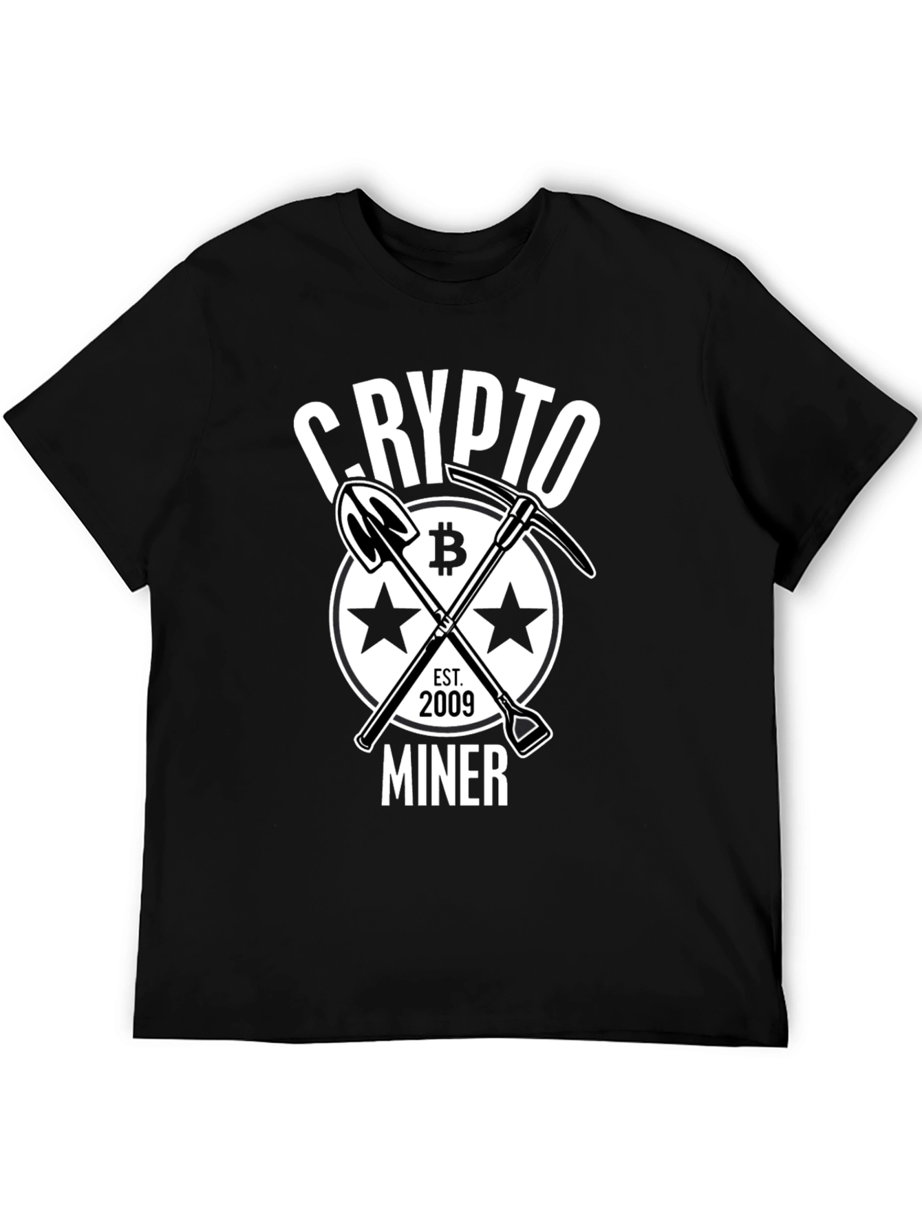 Crypto Miner Bitcoin Graphic Tee - Est. 2009