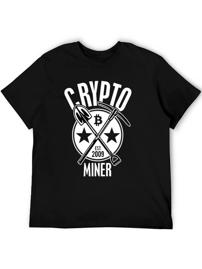 Crypto Miner Bitcoin Graphic Tee - Est. 2009