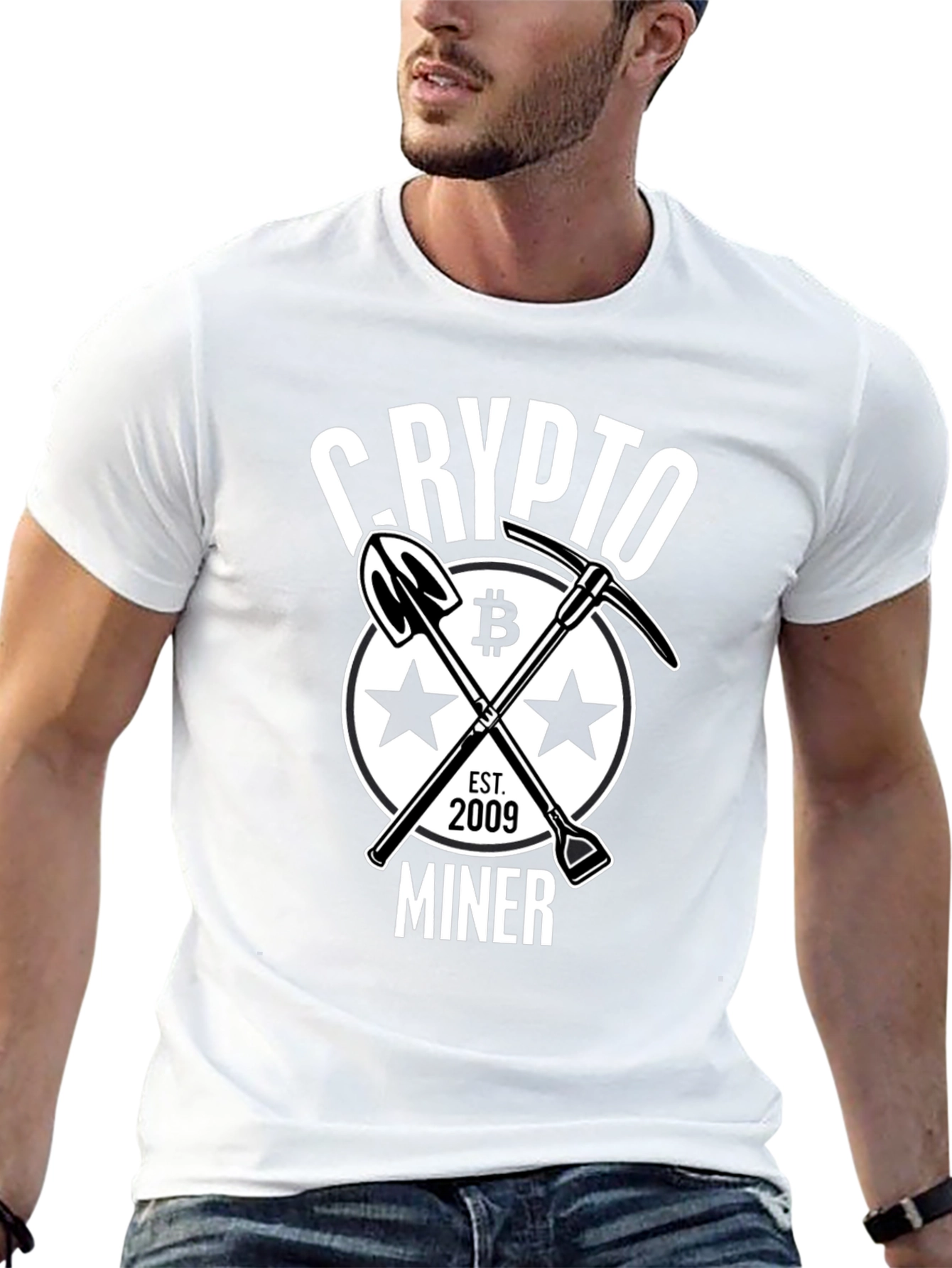 Crypto Miner Bitcoin Graphic Tee - Est. 2009