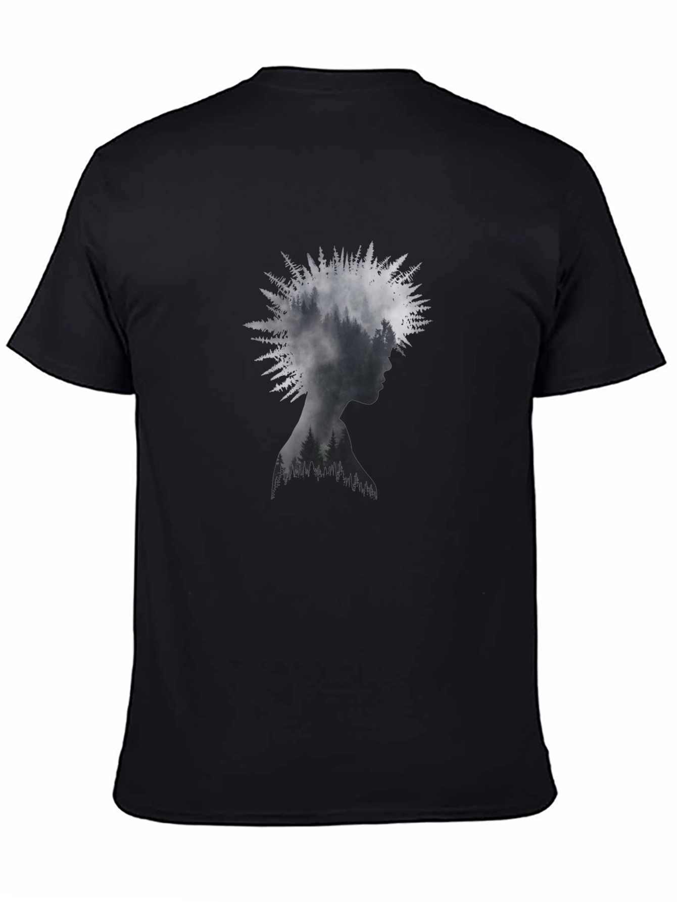 Nature Silhouette Tee - Stylish Graphic Print