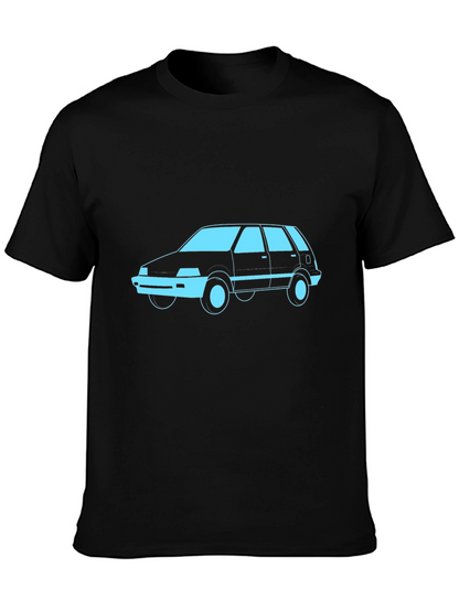 Cool Car Graphic Tee - Black Unisex T-Shirt
