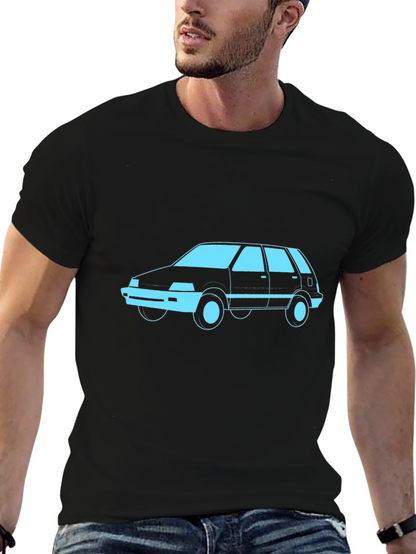 Cool Car Graphic Tee - Black Unisex T-Shirt