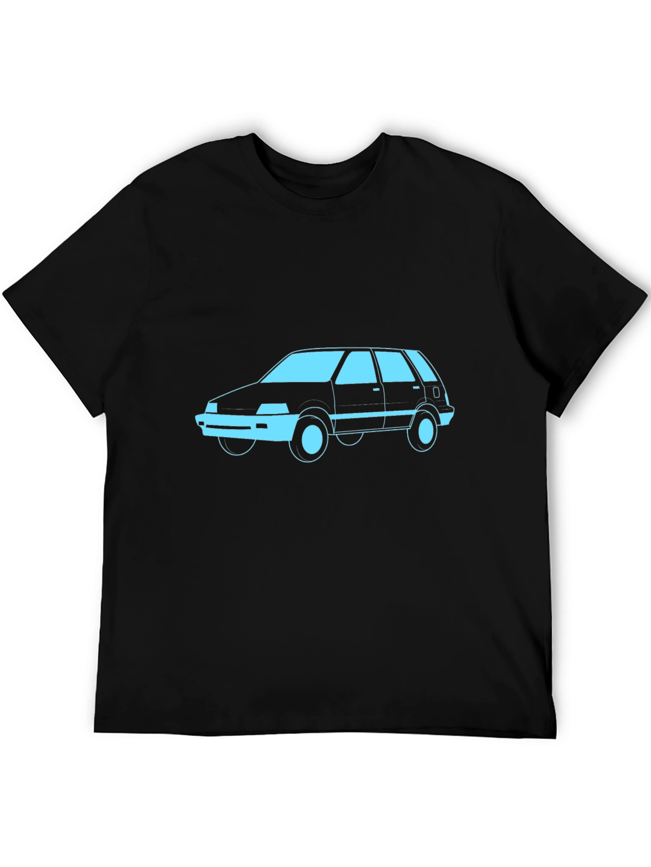 Cool Car Graphic Tee - Black Unisex T-Shirt