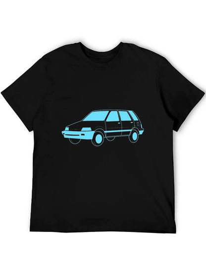 Cool Car Graphic Tee - Black Unisex T-Shirt