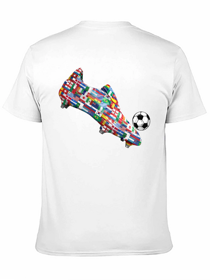 World Flags Soccer Boot T-Shirt