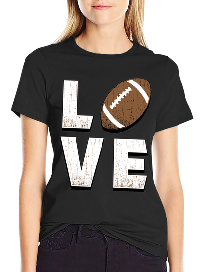 Football Love Graphic Tee