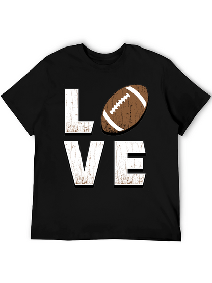 Football Love Graphic Tee