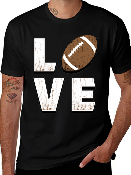 Football Love Graphic Tee