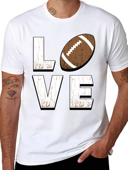 Football Love Graphic Tee