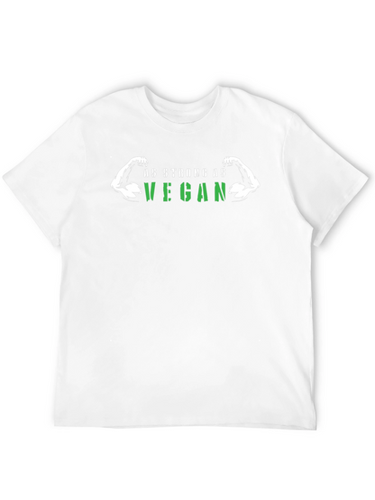 As Strong As Vegan T-Shirt - Black