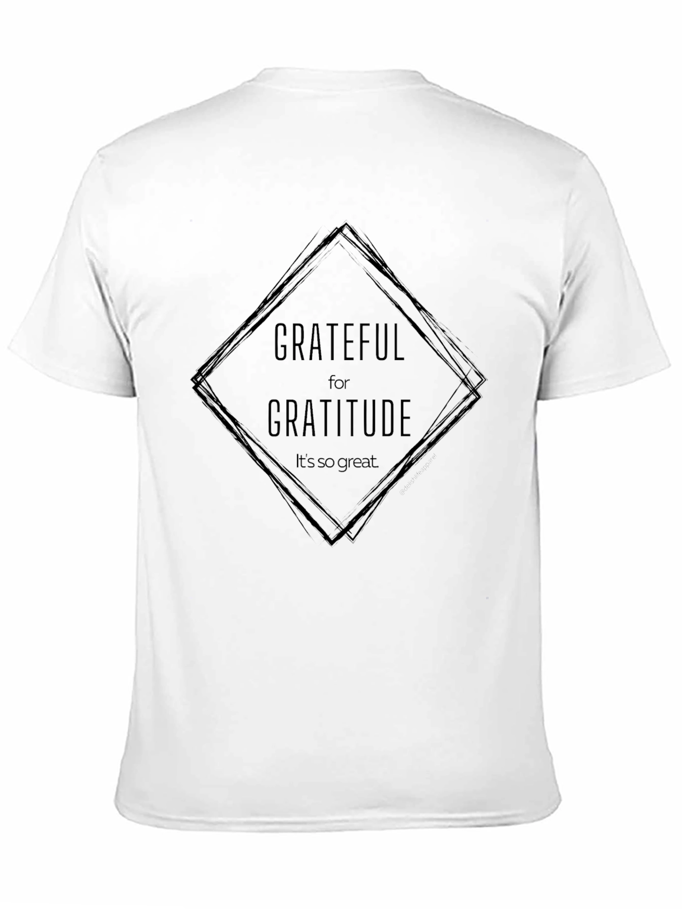 Grateful for Gratitude T-Shirt - Soft Cotton Blend