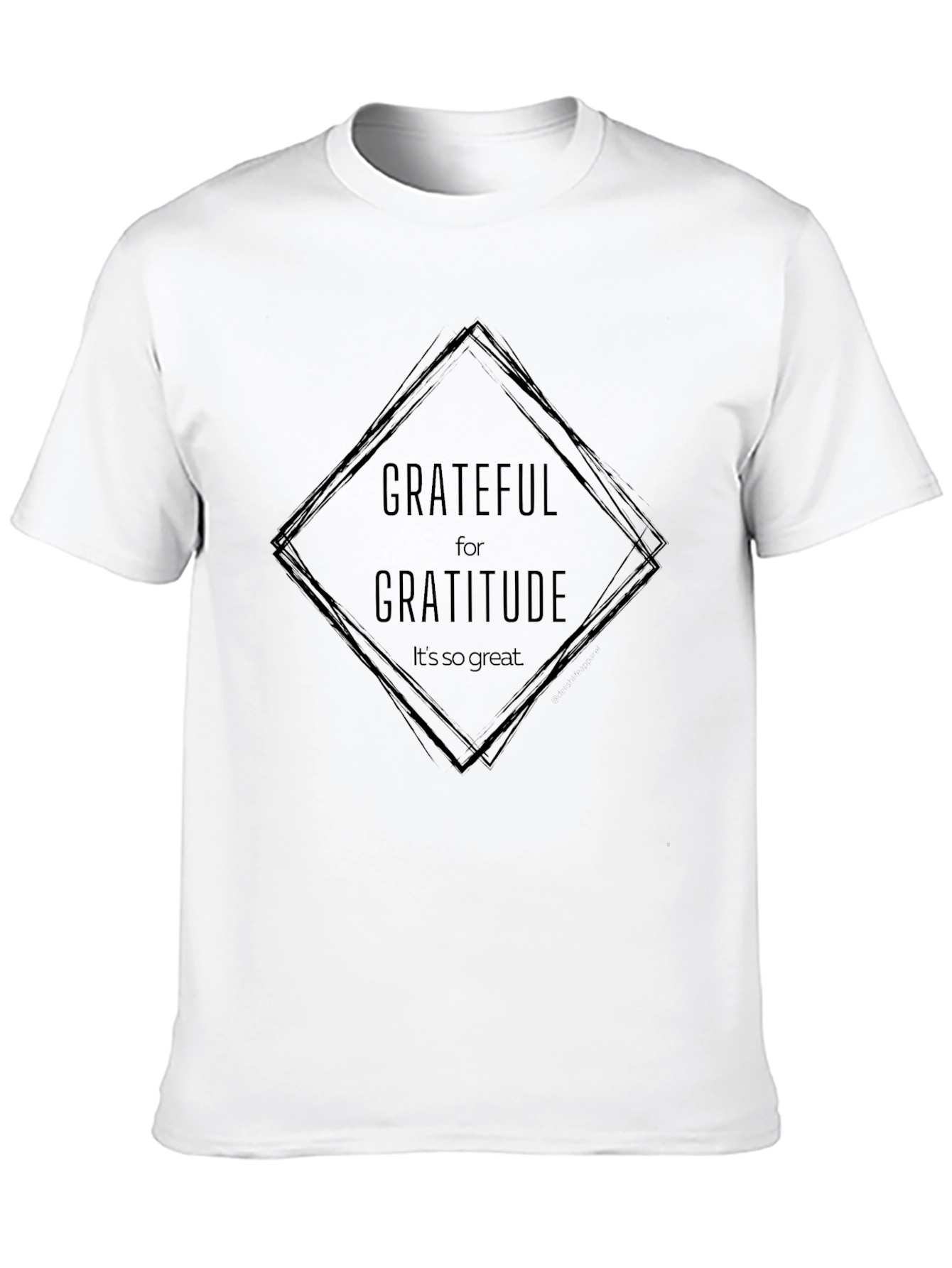 Grateful for Gratitude T-Shirt - Soft Cotton Blend