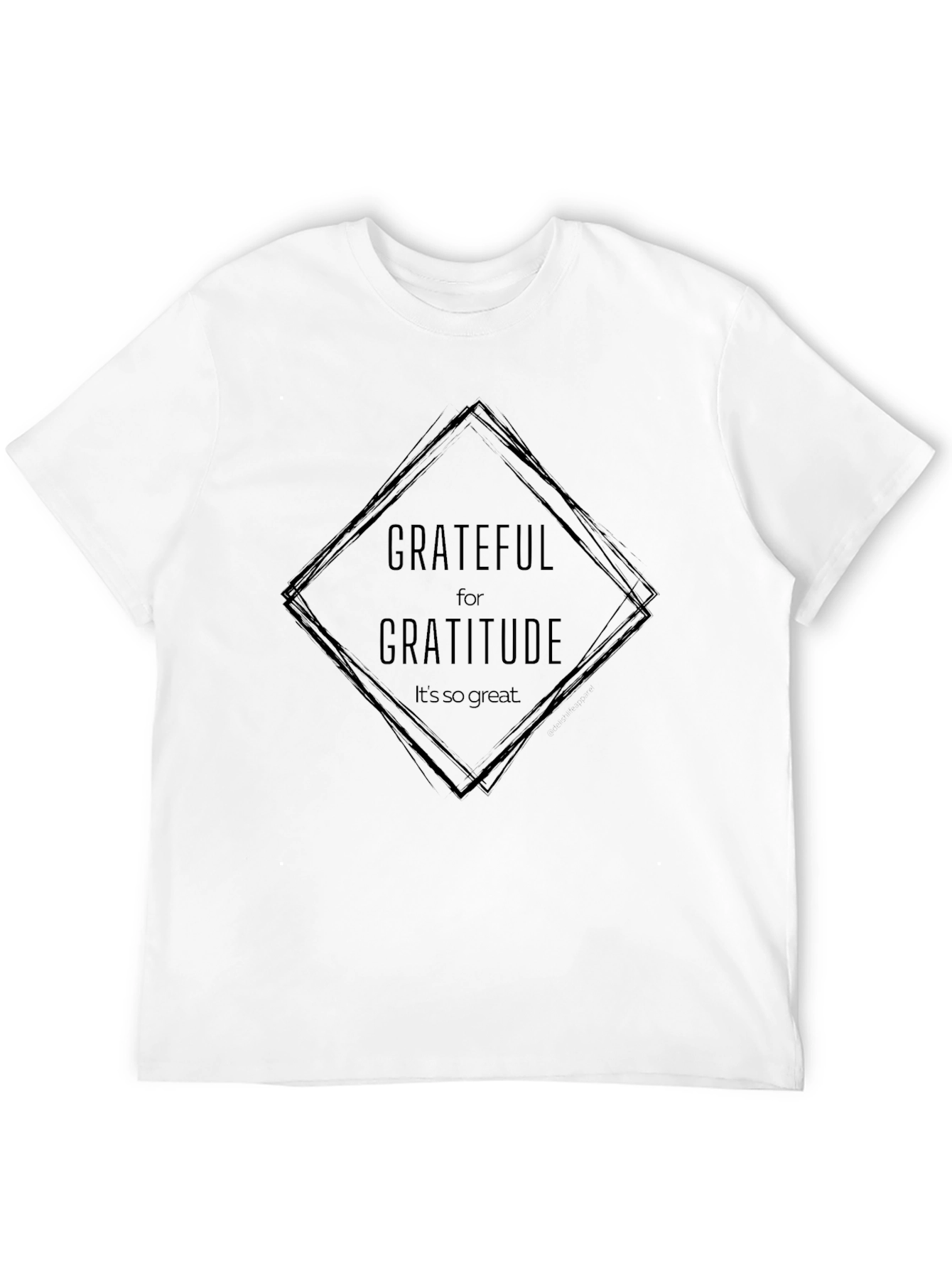 Grateful for Gratitude T-Shirt - Soft Cotton Blend