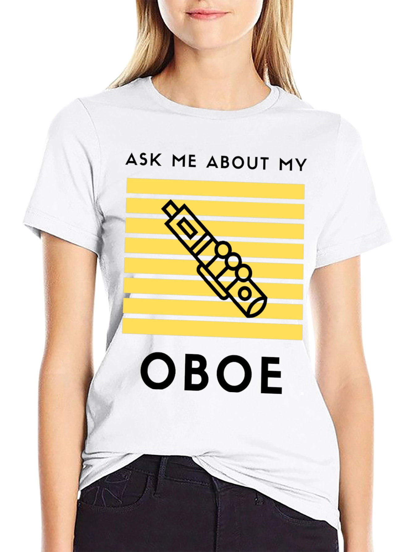 Oboe Player T-Shirt - Ask Me About My Oboe