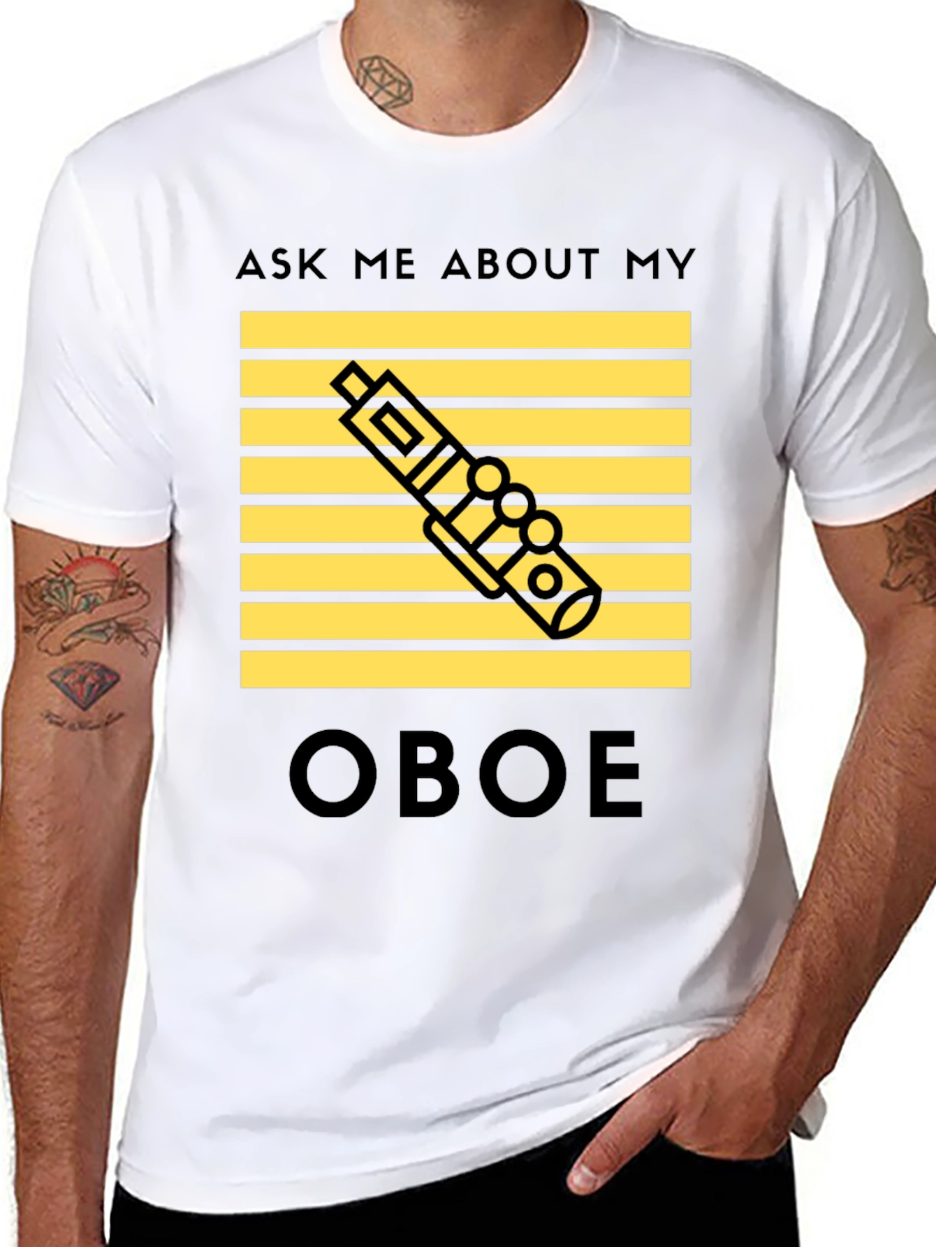 Oboe Player T-Shirt - Ask Me About My Oboe