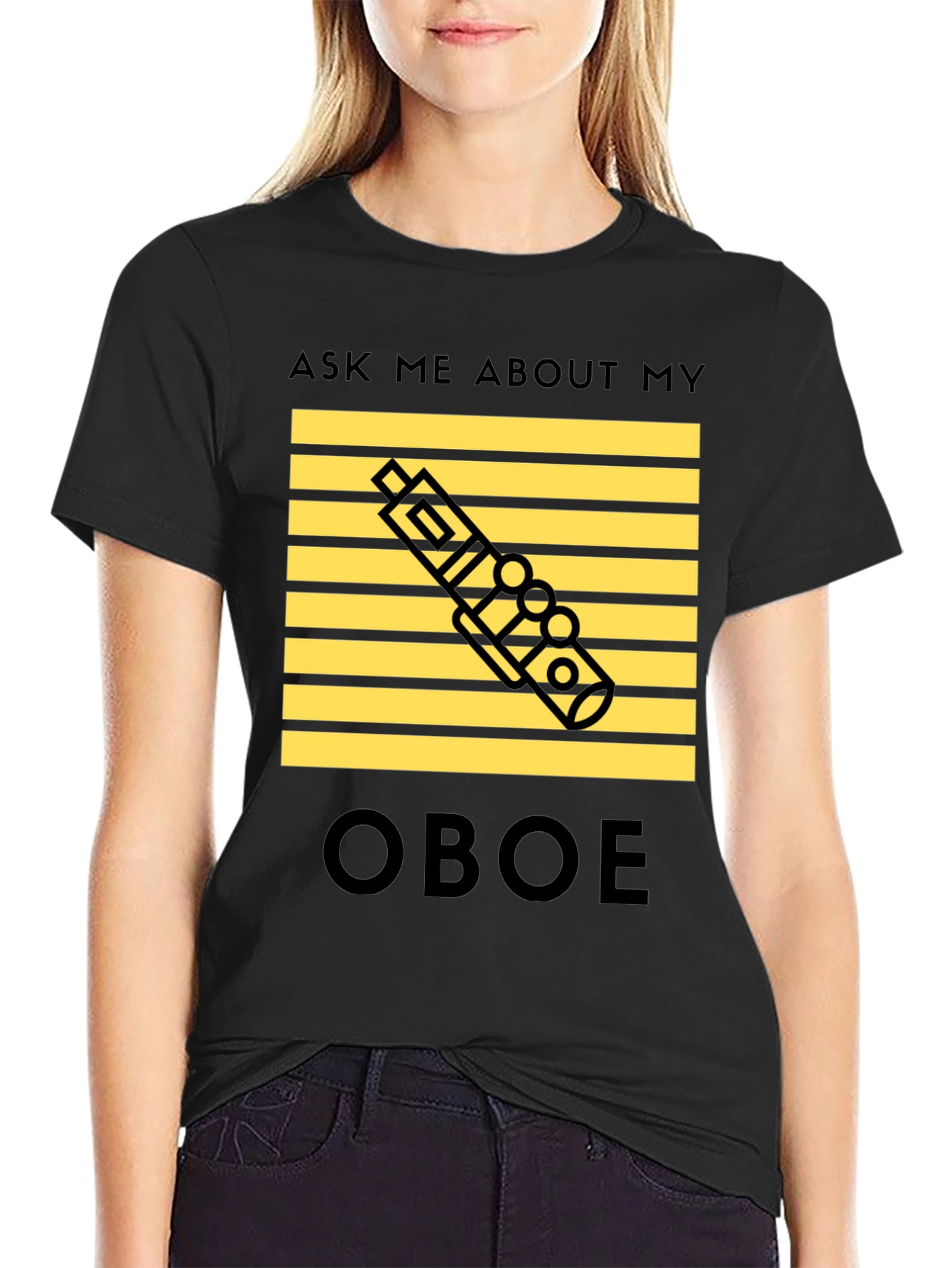 Oboe Player T-Shirt - Ask Me About My Oboe