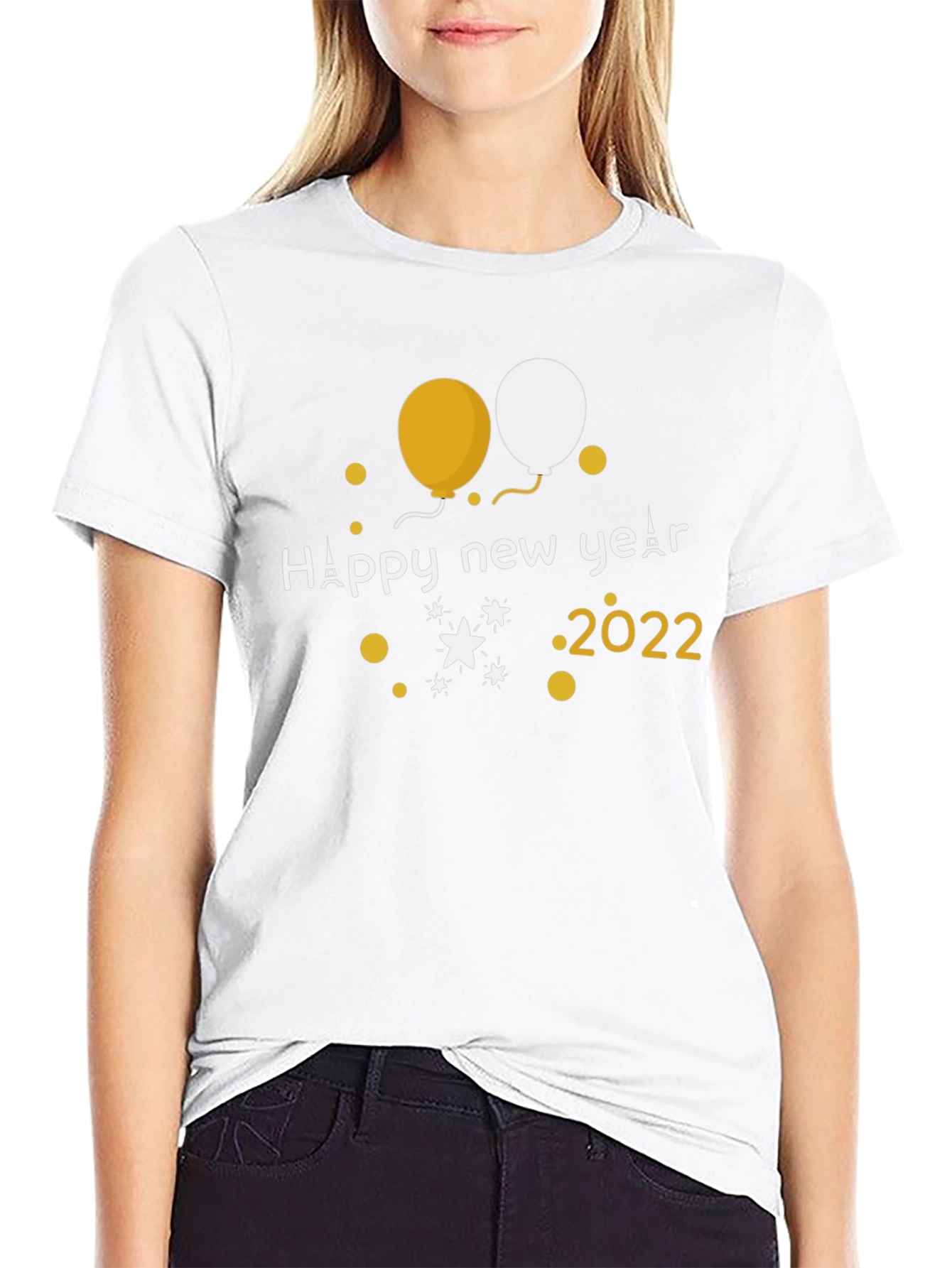 Happy New Year 2022 Graphic T-Shirt