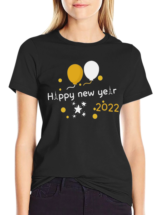 Happy New Year 2022 Graphic T-Shirt