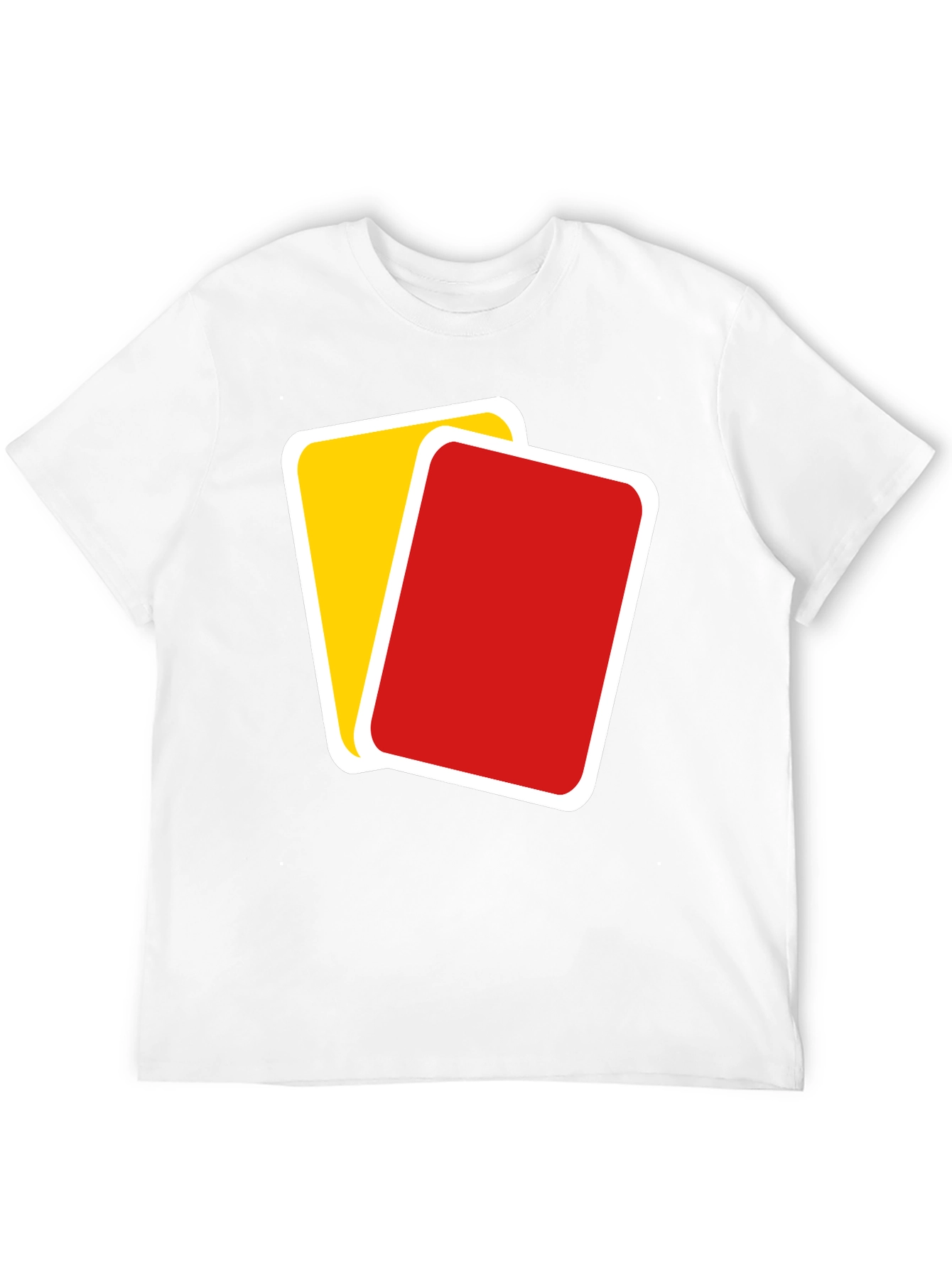 Referee Red and Yellow Card T-Shirt