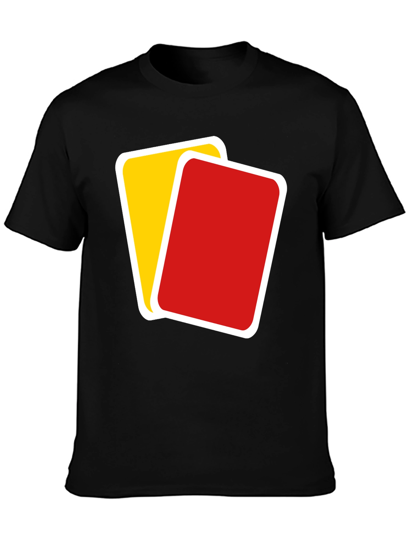 Referee Red and Yellow Card T-Shirt