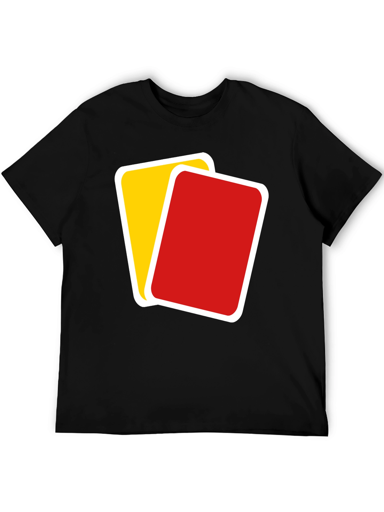 Referee Red and Yellow Card T-Shirt