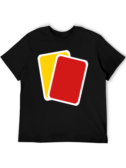 Referee Red and Yellow Card T-Shirt