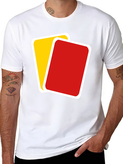 Referee Red and Yellow Card T-Shirt