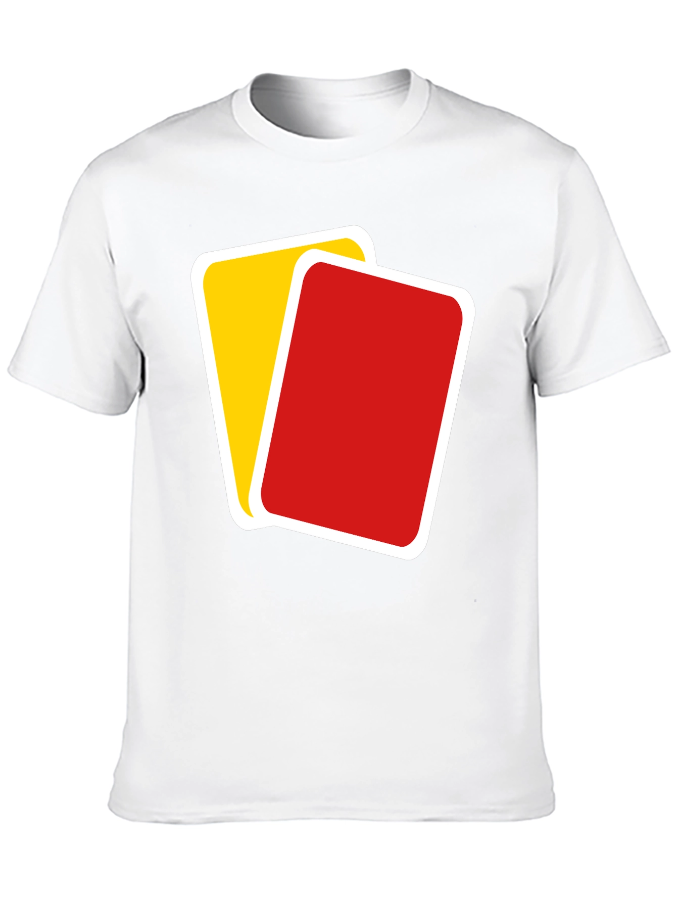 Referee Red and Yellow Card T-Shirt