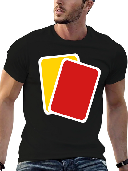 Referee Red and Yellow Card T-Shirt