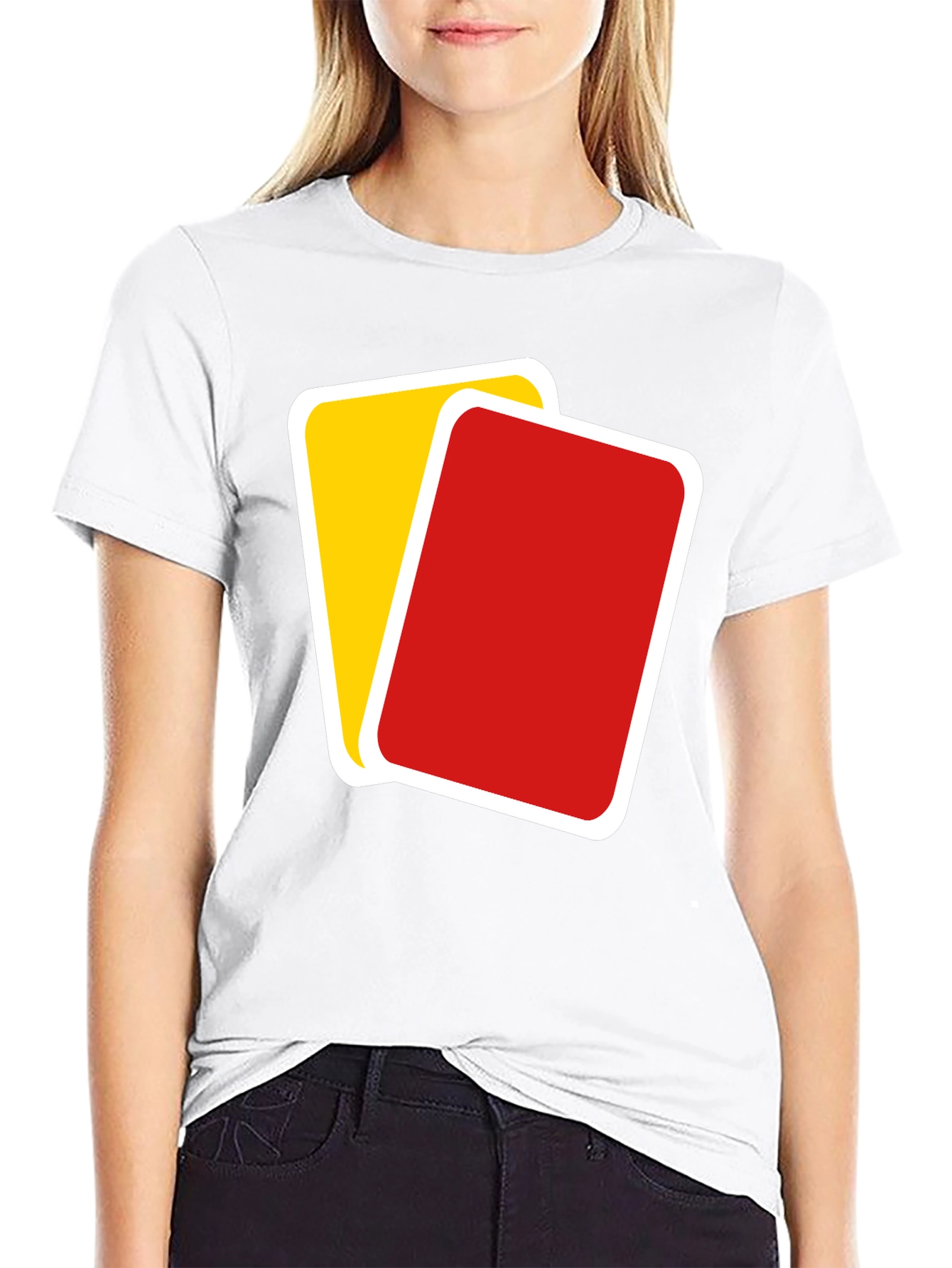 Referee Red and Yellow Card T-Shirt