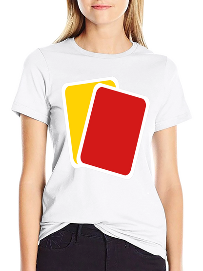 Referee Red and Yellow Card T-Shirt