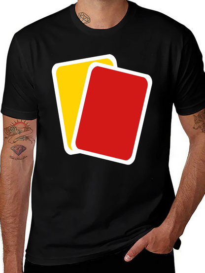 Referee Red and Yellow Card T-Shirt