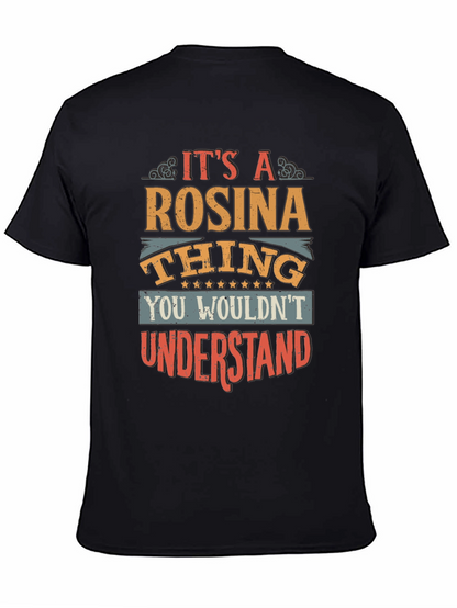 Rosina Thing T-Shirt - Unique & Fun Personalized Tee