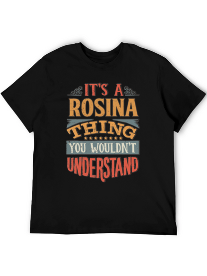 Rosina Thing T-Shirt - Unique & Fun Personalized Tee