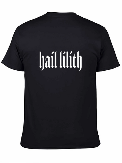 Hail Lilith Black Graphic T-Shirt