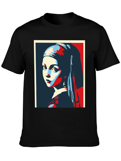 Girl With A Pearl Earring Graphic T-Shirt