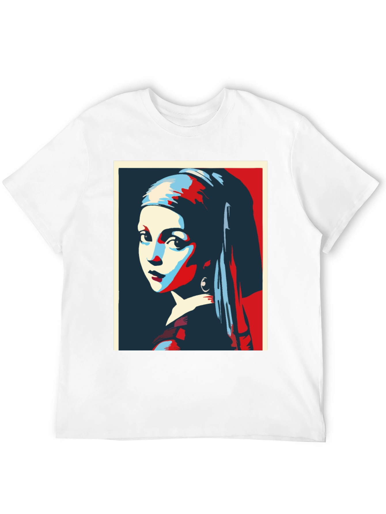 Girl With A Pearl Earring Graphic T-Shirt