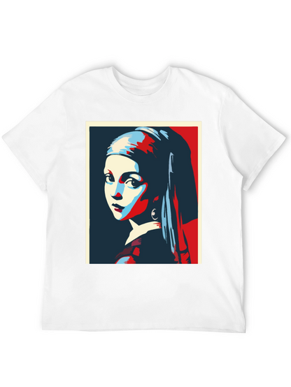 Girl With A Pearl Earring Graphic T-Shirt