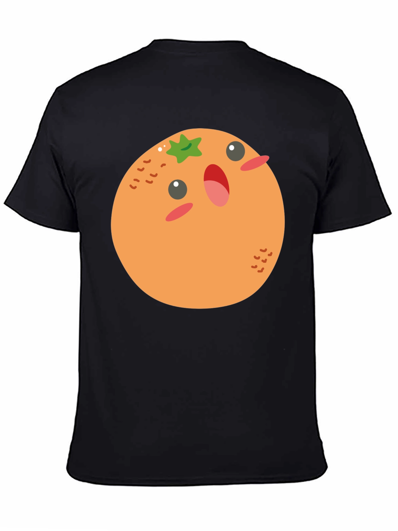 Cartoon Orange T-Shirt - Fun & Casual Wear