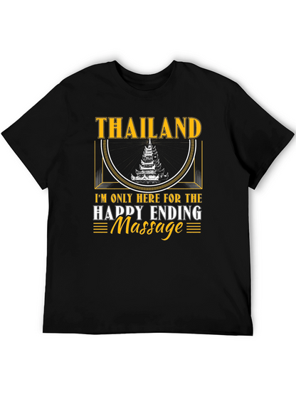 Thailand Happy Ending Massage Novelty T-Shirt