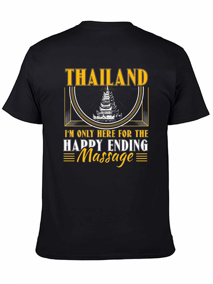 Thailand Happy Ending Massage Novelty T-Shirt