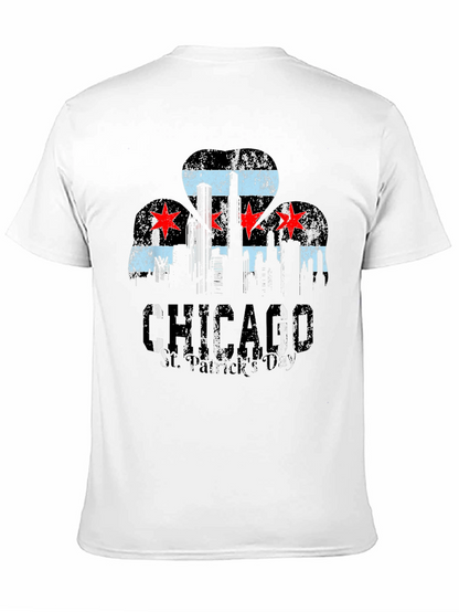 Chicago Skyline Black T-Shirt
